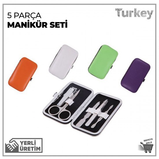 Manikür Seti 5 Parça